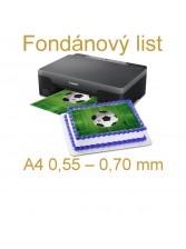 Fondánový list A4 0,55 – 0,70 mm