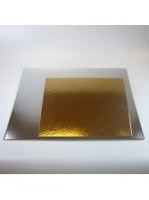 Tortenplatten in gold / silber, 20cm 